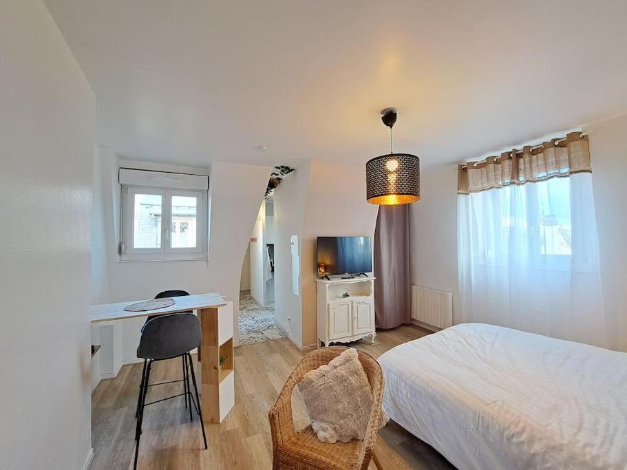 Apartmán Faro, Vue Sur La Cathedrale Remeš Exteriér fotografie